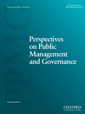 Perspectives On Public Management And Governance雜志