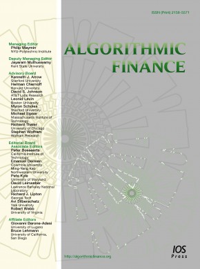 Algorithmic Finance雜志