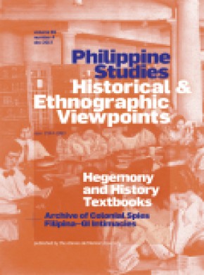Philippine Studies-historical And Ethnographic Viewpoints雜志
