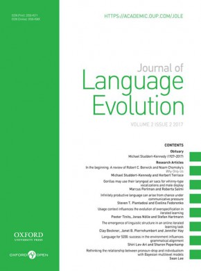 Journal Of Language Evolution雜志