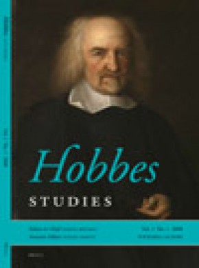 Hobbes Studies雜志