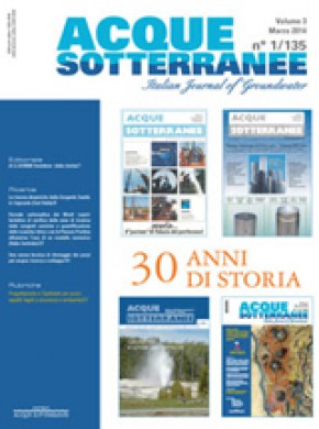 Acque Sotterranee-italian Journal Of Groundwater雜志