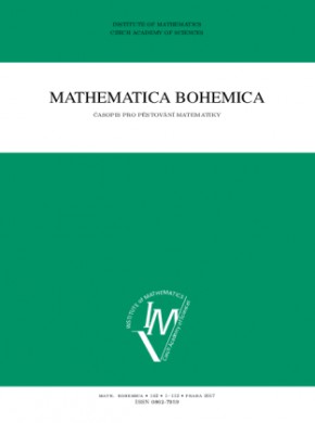 Mathematica Bohemica雜志