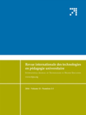 International Journal Of Technologies In Higher Education雜志