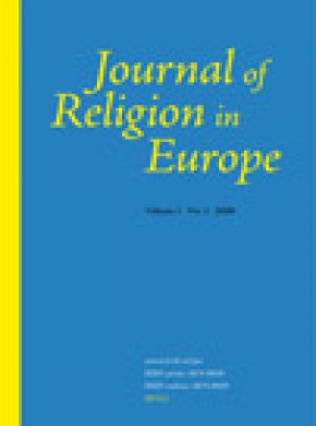 Journal Of Religion In Europe雜志