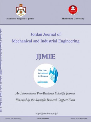 Jordan Journal Of Mechanical And Industrial Engineering雜志