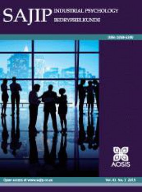 Sa Journal Of Industrial Psychology雜志