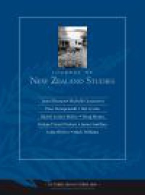 Journal Of New Zealand Studies雜志