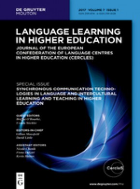 Language Learning In Higher Education雜志