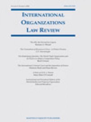 International Organizations Law Review雜志