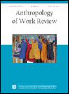 Anthropology Of Work Review雜志