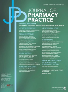 Journal Of Pharmacy Practice雜志
