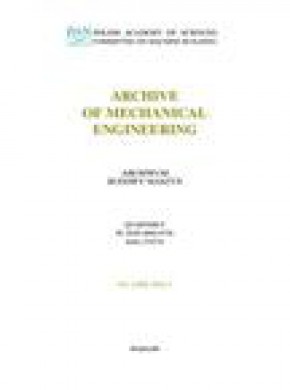 Archive Of Mechanical Engineering雜志