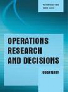 Operations Research And Decisions雜志
