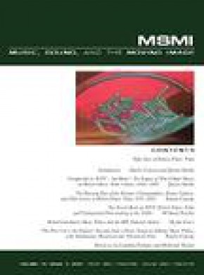 Music Sound And The Moving Image雜志