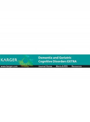 Dementia And Geriatric Cognitive Disorders Extra雜志