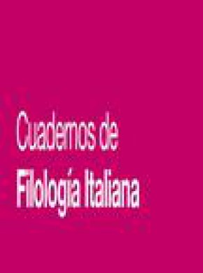 Cuadernos De Filologia Italiana雜志