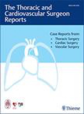 Thoracic And Cardiovascular Surgeon Reports雜志