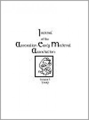 Journal Of The Australian Early Medieval Association雜志