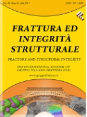 Frattura Ed Integrita Strutturale-fracture And Structural Integrity雜志