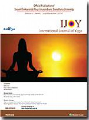 International Journal Of Yoga雜志