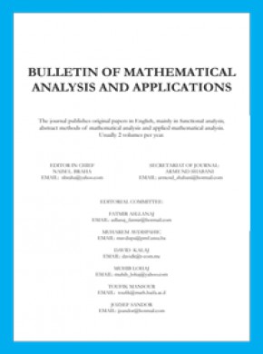 Bulletin Of Mathematical Analysis And Applications雜志
