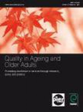 Quality In Ageing And Older Adults雜志
