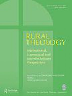 Rural Theology-international Ecumencial And Interdisciplinary Perspectives雜志