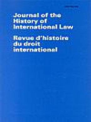 Journal Of The History Of International Law雜志