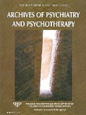 Archives Of Psychiatry And Psychotherapy雜志