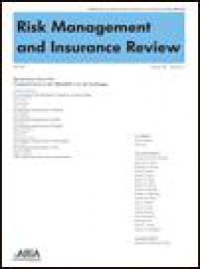 Risk Management And Insurance Review雜志