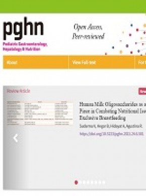 Pediatric Gastroenterology Hepatology & Nutrition雜志