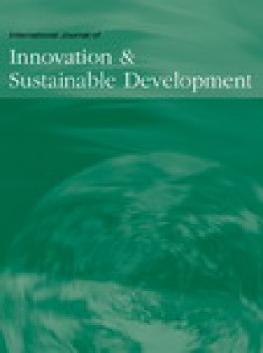 International Journal Of Innovation And Sustainable Development雜志