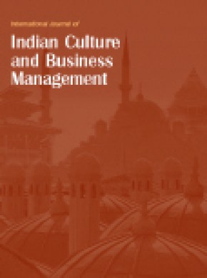 International Journal Of Indian Culture And Business Management雜志