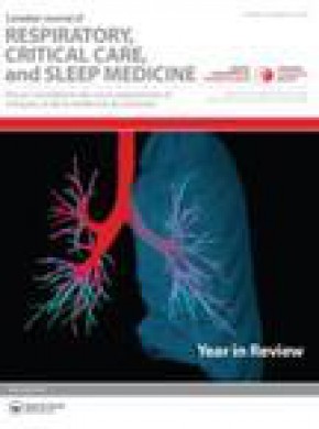 Canadian Journal Of Respiratory Critical Care And Sleep Medicine雜志