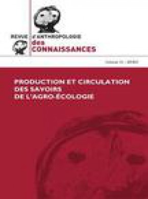 Revue D Anthropologie Des Connaissances雜志