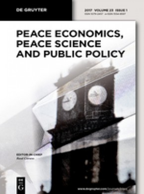 Peace Economics Peace Science And Public Policy雜志
