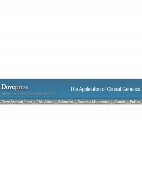 Application Of Clinical Genetics雜志