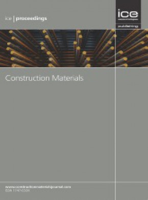 Proceedings Of The Institution Of Civil Engineers-construction Materials雜志