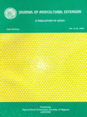 Journal Of Agricultural Extension雜志