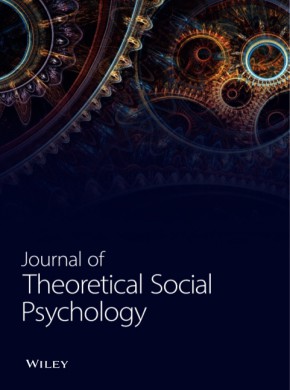 Journal Of Theoretical Social Psychology雜志