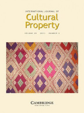 International Journal Of Cultural Property雜志