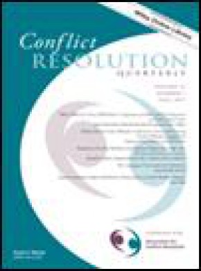 Conflict Resolution Quarterly雜志