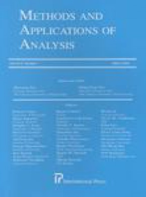 Methods And Applications Of Analysis雜志