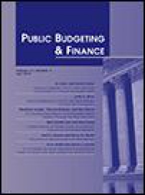 Public Budgeting And Finance雜志