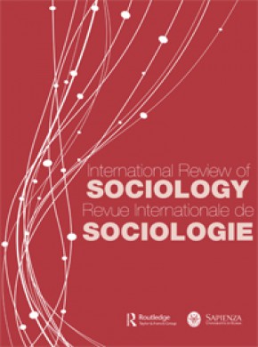 International Review Of Sociology-revue Internationale De Sociologie雜志