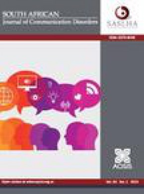South African Journal Of Communication Disorders雜志