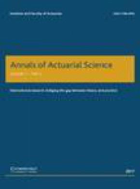 Annals Of Actuarial Science雜志
