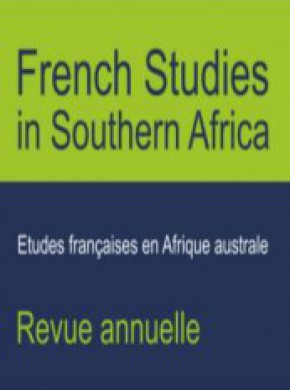 French Studies In Southern Africa雜志
