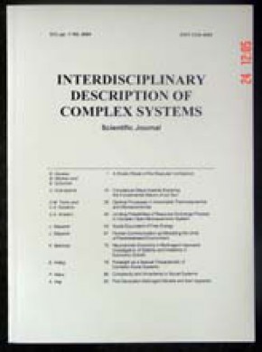 Interdisciplinary Description Of Complex Systems雜志